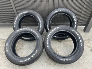 215/60R17C 109/107R グッドイヤー EAGLE NASCAR ホワイトレター バリ山 2023年