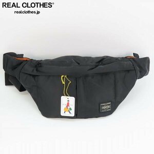 (z5)【複数個選択可能/未使用】PORTER/ポーター TANKER WAIST BAG(S) タンカーウエストバッグ S ブラック/622-06629/000