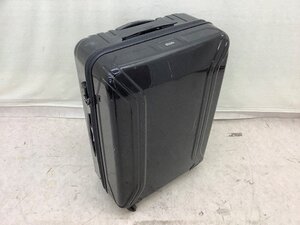 ZERO HALLIBURTON/ゼロハリバートン キャリーケース/ブラック/ポリカーボネート/鍵無し/現状 ジャンク品 ACB