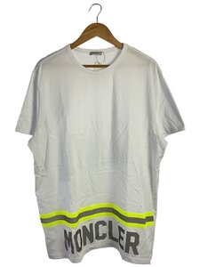 MONCLER◆Tシャツ/-/コットン/WHT/F10918C73920 8390T