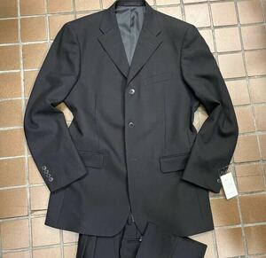 新品【サイズA7 XL★上品な礼服】3Bシングルスーツ ブラックフォーマル 背抜き サイドベンツ 2タック リクルートスーツ 喪服 冠婚葬祭 背広