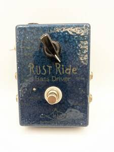 NS35823〇 HAO RUST Ride Bass Driver エフェクター オーバードライブ ベース用エフェクター ハオ 音楽 器材 バスドライバー