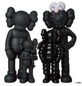 MEDICOM TOY KAWS FAMILY BLACK カウズ　ファミリー　ブラック　KAWS TOKYO FIRST フィギュア