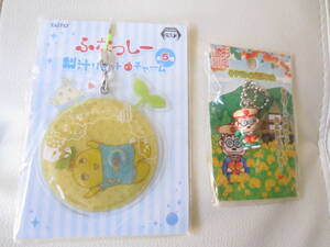 ★　ご当地キーチェーン「山形限定・サクランボ　加トちゃん　キーチェーン」「ふなっしー　ナシ汁リキッド　イン　チャーム」2点セット★
