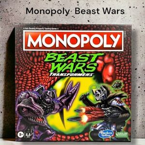 Monopoly: Transformers Beast Wars Edition Board Game NIB 海外 即決