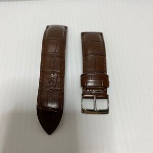 01 CASSIS レザーベルト 時計バンド GENUINE LEATHER 革ベルト　腕時計用　22