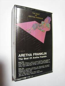 【カセットテープ】 ARETHA FRANKLIN / THE BEST OF ARETHA FRANKLIN US版 アレサ・フランクリン ベスト・オブ・アレサ・フランクリン