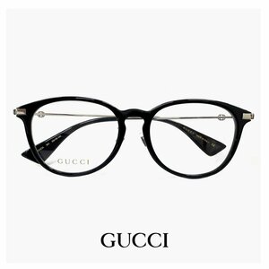 新品 GUCCI グッチ メガネ gg1014oa 001 眼鏡 メンズ レディース ユニセックス モデル ボストン フレーム 黒縁 黒ぶち Bee 蜂 国内正規品