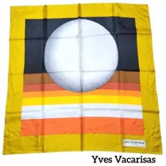 Yves Vacarisas スカーフ 78×79 シルク AURORA