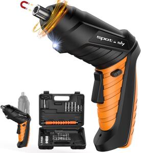 電動ドライバー 小型 Spotasly 3.6V 電動ドリルドライバー 正逆転切