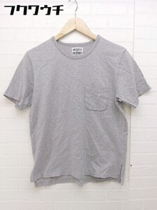 ◇ Ray BEAMS レイ ビームス MASACA 半袖 Tシャツ カットソー サイズS グレー メンズ