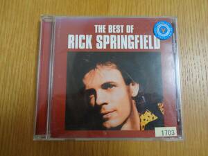 日本盤　 レンタル落ち品　リック・スプリングフィールド / THE BEST OF RICK SPRINGFIELD