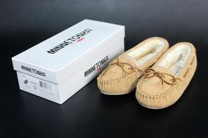 ミネトンカ レディース モカシン キャリー フラットシューズ シナモン 23cm MINNETONKA CALLY★