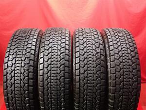 スタッドレス4本 《 ダンロップ 》 グラントレック SJ5 [ 235/80R16 109Q ]8分山★ ナローボディランクル サファリ パジェロ stati16