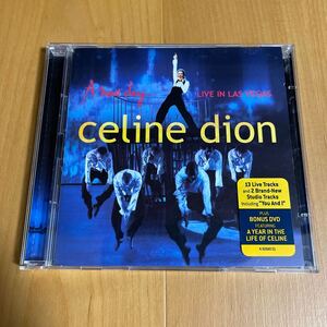 CELINE DION/A NEW DAY / LIVE IN LAS VEGAS / セリーヌ・ディオン　CD/ボーナスDVD 輸入盤