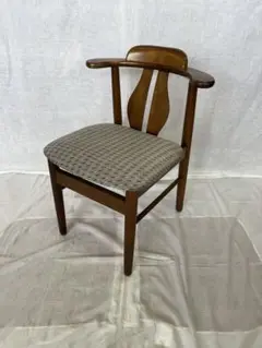 【アンティーク】① 木製 ダイニングチェア 椅子 北欧レトロ 古家具 古民具