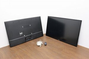 J1218◆SHARP◆液晶モニター◆動確済◆保護フィルムあり◆2枚セット◆電源コード1本◆リモコン1つ◆ディスプレイ◆LB-T401