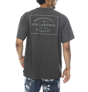 ★送料無料★2024春夏 新品【BILLABONG/ビラボン】【FOR SAND AND WATER】 SURF FLEX TEE 水陸両用ラッシュT BKH メンズM BE011-858