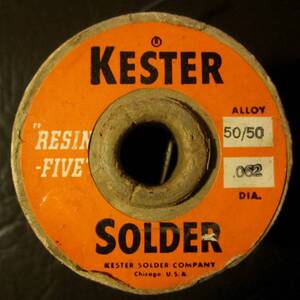 #106 クラシック最高★KESTER ハンダ Resin5★明瞭・透明感 50cm