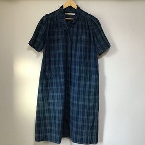 comme des garcons 80s チェック　ロング　シャツコート