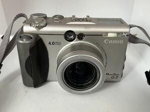 1円スタート Canon PowerShot G3 コンパクトデジタルカメラ デジカメ Canon パワーショット シルバー