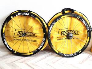 1円～◆CORIMA AERO コリマ エアロ カーボン ホイールセット インチは画像で判断できる方 スプロケ/SHIMANO DURA-ACE CS-7800