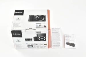 SONY ソニー α5100 アルファ5100 パワーズームレンズキット ブラック 空箱 送料無料 EF-TN-YO2326