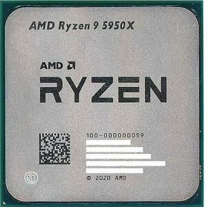 AMD●●Ryzen 9 5950X 100-000000059●●3.4GHz SocketAM4●●