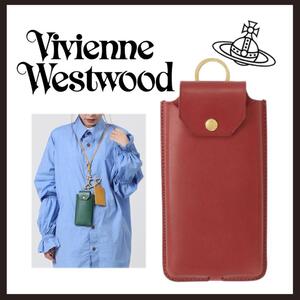 ○★新品 未使用 Vivienne Westwood オーブクリップスマホケース レッド （ヴィヴィアンウエストウッド）○●