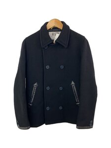 Schott◆ピーコート/38/ウール/BLK/V83151