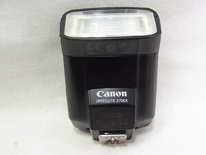 Canon　PPDLITE 270EXストロボ単三電池2本使用　新品では御座いませんが綺麗状態若干の使用感あり。ストロボの撮影可能ランプ点灯は確認済