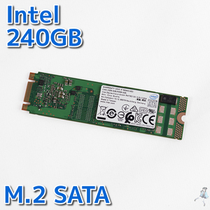 【m2-240-1】Intel M.2 SATA SSD 240GB SSDSCKKB240G8R SATA 2280【動作中古品/送料込み/Yahoo!フリマ購入可】