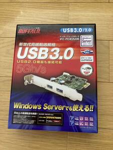 Buffalo IFC-PCIE2U3S USB3.0 拡張ボード