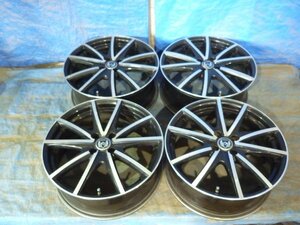 weds RIZLEY 17×6.5J +43 4H-100PCD アクア/ヴィッツ/ヤリス/フィット/マーチ/キューブ/スイフト