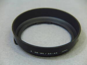 MINOLTA ミノルタ AF28-85mm F3.5-4.5用レンズフード 中古品