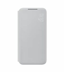 ◆ Galaxy S22 5G ケース 純正 スマートLEDビュー SMART LED VIEW COVER EF-NS901 海外純正品 (グレイ) [並行輸入品]