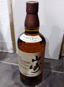 〇1円〜　未開栓 SUNTORY サントリー 山崎 シングルモルトウイスキー NV ノンビンテージ ジャパニーズウイスキー 43% 700ml