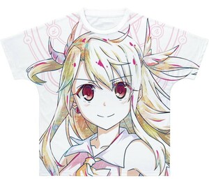 劇場版「Fate/kaleid liner プリズマ☆イリヤ Licht 名前の無い少女 イリヤ Ani-Art フルグラフィックtシャツ arma bianca アニメ tシャツ 