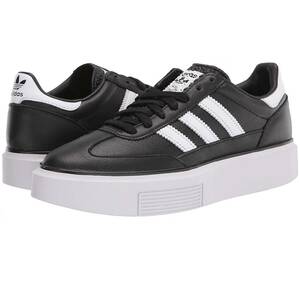 ■アディダス スリーク スーパー 72 ウィメンズ ブラック/ホワイト 新品 25.0cm US8 adidas SLEEK SUPER 72 W 厚底 プラットフォーム