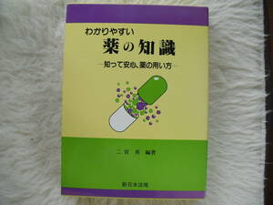 わかりやすい 薬の知識 －知って安心、薬の用い方－　二宮 英 編著　新日本法規　長期保管品