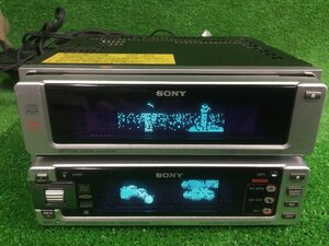 SONY ソニー CSX-G44 MDX-G77REC CD プレイヤー FM/AM ミニディスクレコーダー CD MD オーディオデッキ (ジャンク)