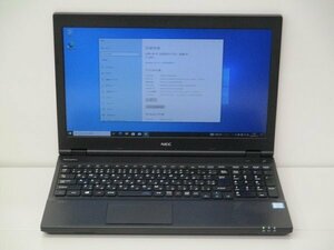 【1円スタート】NEC VKM17X-2 VKM17XZG2 Core i5 8350U 1.7Ghz 16GB 256GB(SSD) DVD-ROM 15.6インチ FHD(1920×1080) Windows10 Pro 64bit