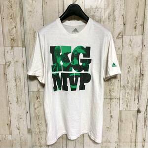 adidas アディダス ケビン ガーネット KG MVP Tシャツ 白 M 管理B964