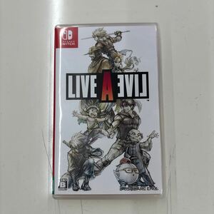 ニンテンドーSwitch ソフト　LIVE A LIVE ライブアライブ　中古　