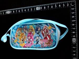 非売品☆ビニール製☆プリキュア☆ポーチ☆ブルー☆残1