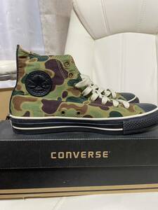 店舗限定　激レア　CONVERSE ALLSTAR コンバースオールスター AS hunter camoキャンバス olive