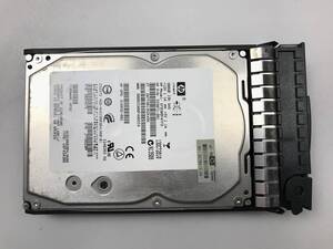 【中古パーツ】 HP EF0300FATFD 3.5インチ SAS 1.5K 517350-001 ハードディスク マウンタ付き 　300GB HDD 正常/健康品 ■SAS-90