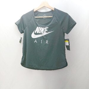 ◇ ⊂◎●未使用●Φ NIKE ナイキ トレーニングウエア 半袖 Tシャツ サイズS ブラック レディース E