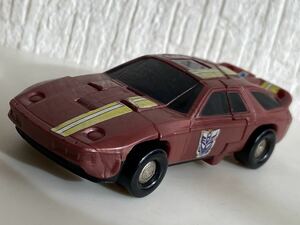 タカラ ハズブロ 初代トランスフォーマー スクランブルシティ スタントロン デッドエンド ポルシェ928 日本製 当時物 TAKARA Transformers