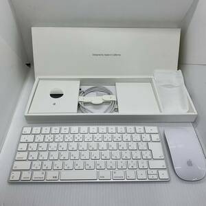 （716-1）美品 Apple Magic Keyboard (A1644) Apple Magic Mouse 2 (A1657) セット日本語JIS配列 （丁3）